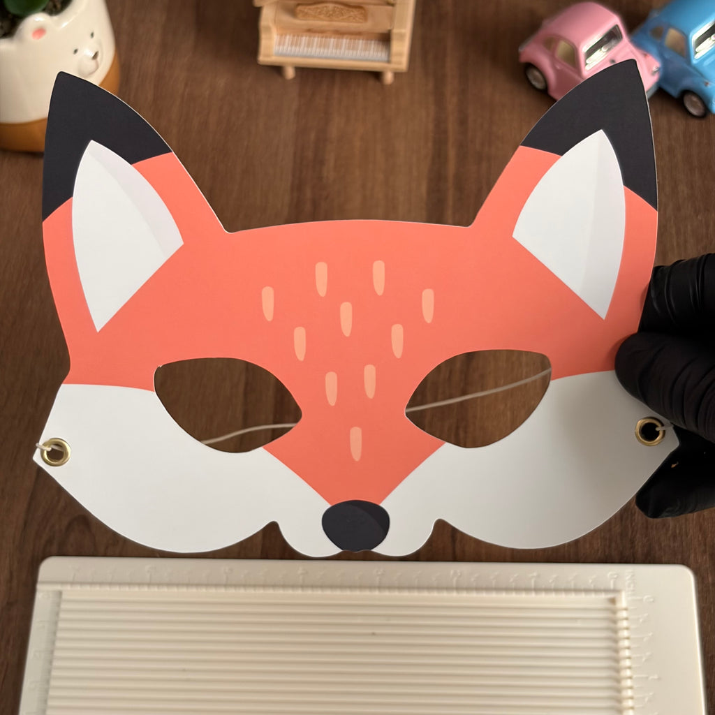 توزيعات - قناع ثعلب "فعاليات حرف الثاء"