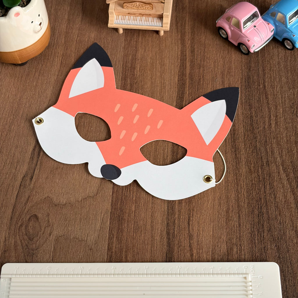 توزيعات - قناع ثعلب "فعاليات حرف الثاء"